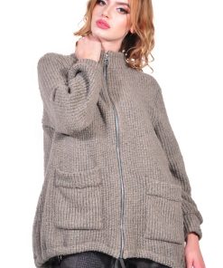 Cardigan de dama, bej