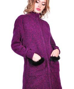 Cardigan de dama, roz