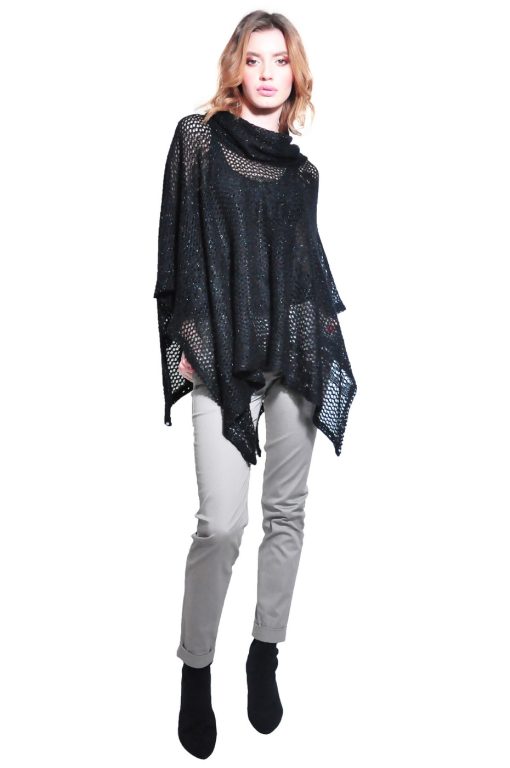 Poncho negru