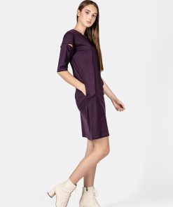 Rochie dama RVL - mov inchis