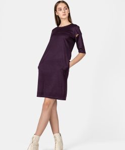 Rochie dama RVL - mov inchis