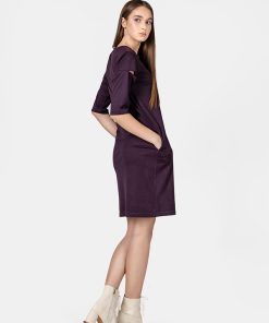 Rochie dama RVL - mov inchis