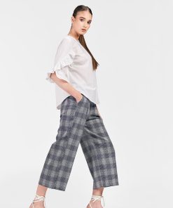 Pantalon in RVL - bleumarin carouri