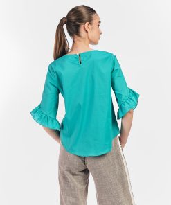 Bluza dama RVL - turcoaz