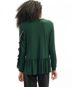 Bluza dama verde inchis