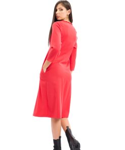 Rochie dama RVL - rosu