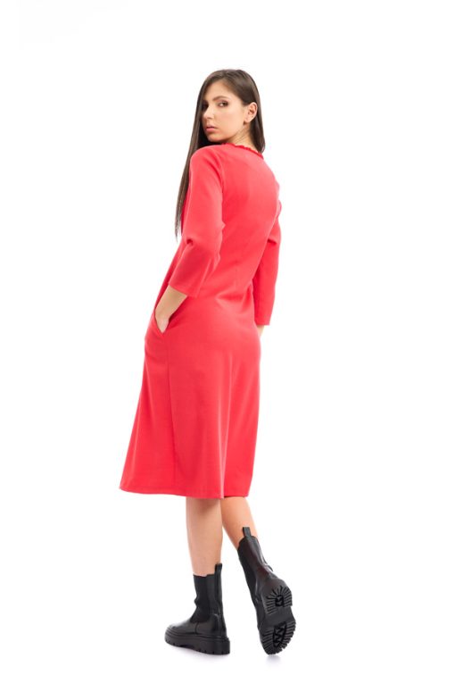 Rochie dama RVL - rosu