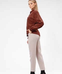 Pantalon elegant gri RVL