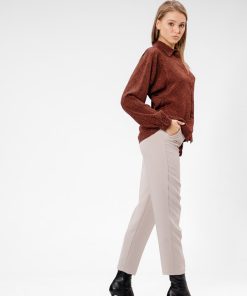 Pantalon elegant gri RVL