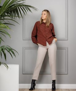 Pantalon elegant gri RVL