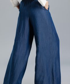 Pantalon larg din denim RVL